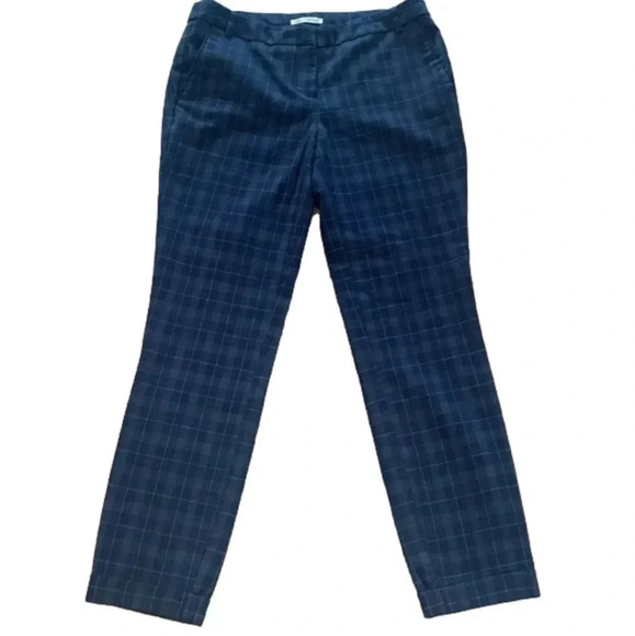 𝅺VINTAGE Dalia Collection Plaid Pants Cuffed Size 6 - Picture 1 of 9